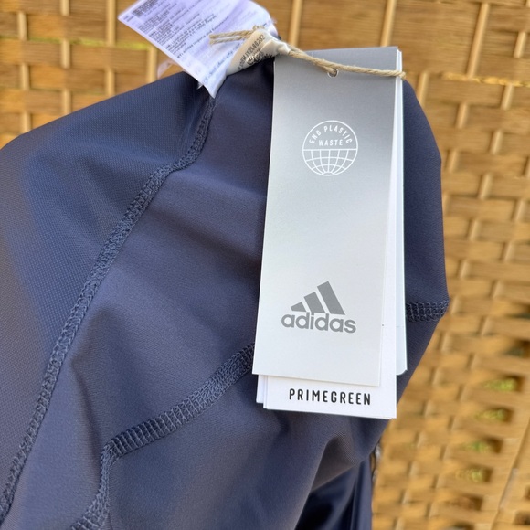 Adidas Running High Rise 7/8 Style Aeroread “Shadow Navy” Women’s Size 2X NWT - Picture 10 of 12